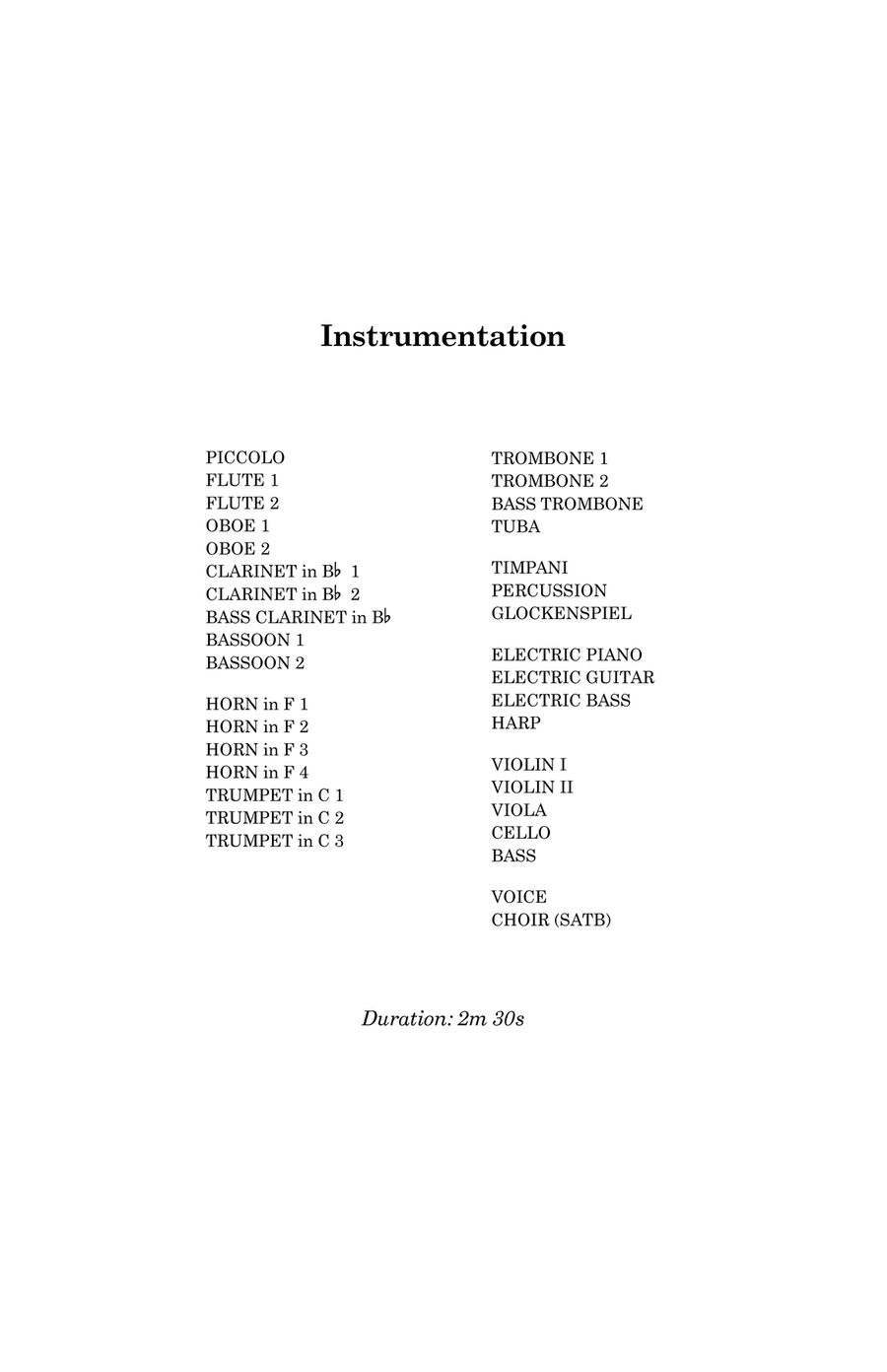 Sailor Moon - Main Title Sailor Moon - Main Title Full Orchestra scores gallery preview page 2