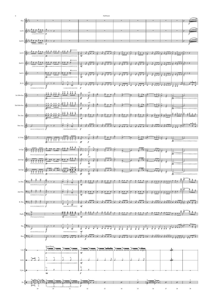 National Asset Concert Band scores gallery preview page 6