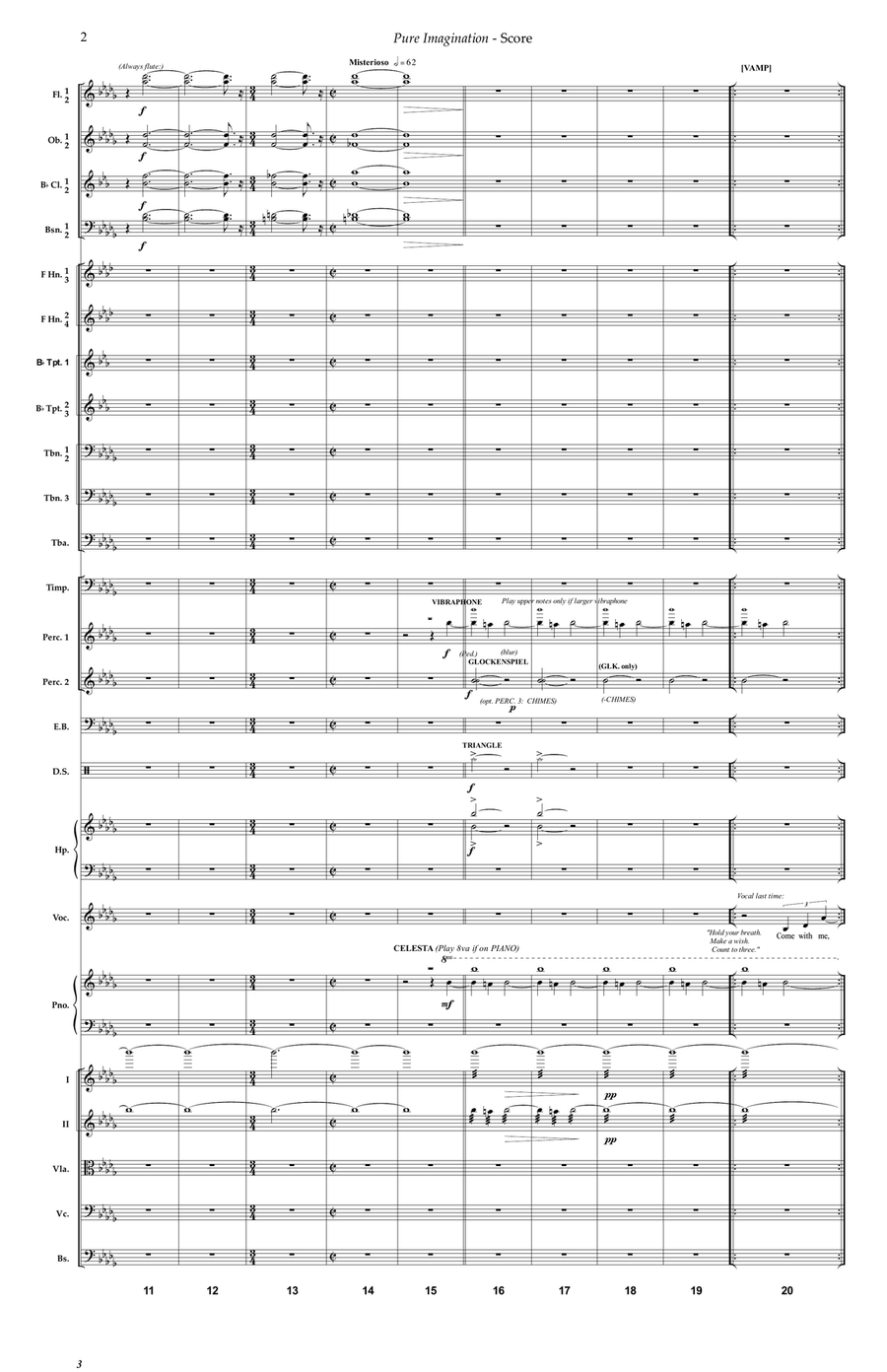 Pure Imagination Pure Imagination Full Orchestra scores gallery preview page 2