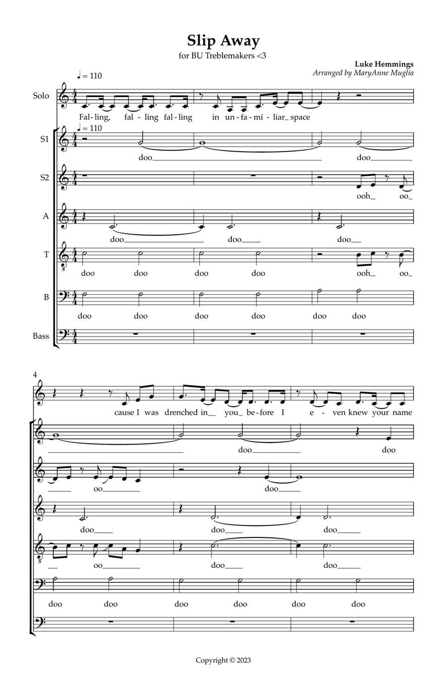 Slip Away Slip Away Divisi scores gallery preview page 1