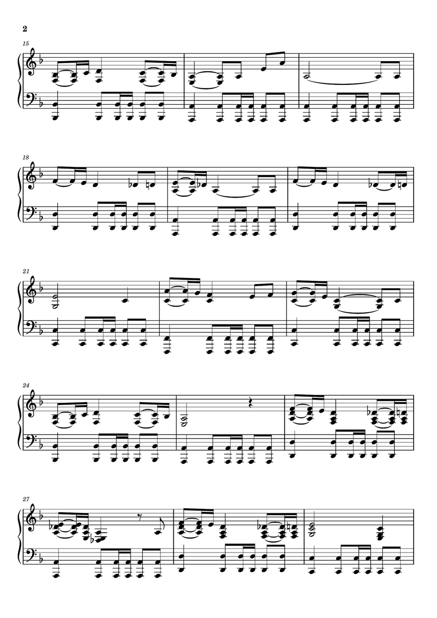 Conquest Of Paradise Conquest Of Paradise Piano Solo scores gallery preview page 2