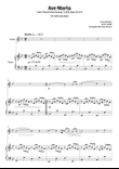 Ave Maria (violin and piano – clean sheet music)