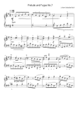 Prelude and Fugue No.7 - Johann Sebastian Bach