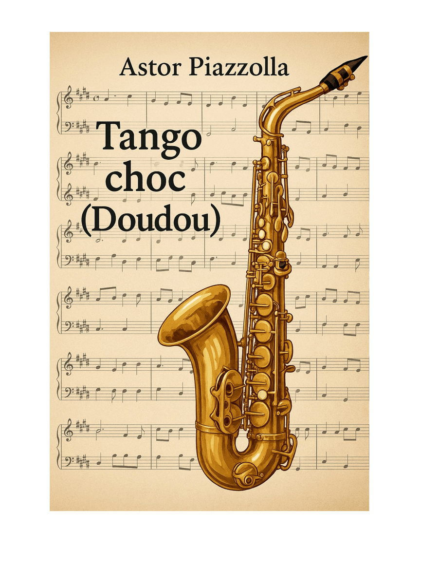Tango choc (Doudou) Tango choc (Doudou) Soprano Saxophone scores gallery preview page 1