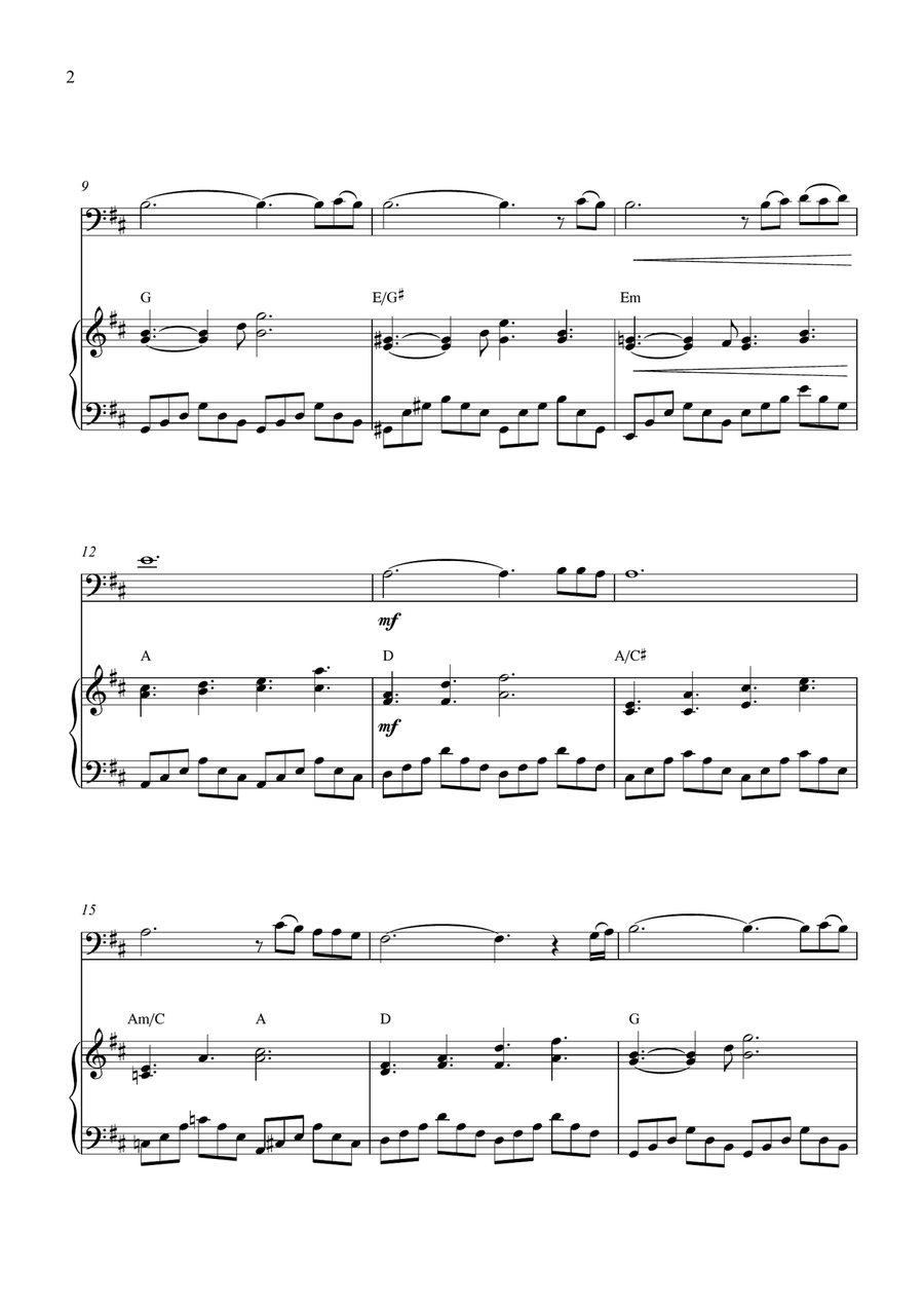 Non, Je Ne Regrette Rien Non, Je Ne Regrette Rien Piano scores gallery preview page 2