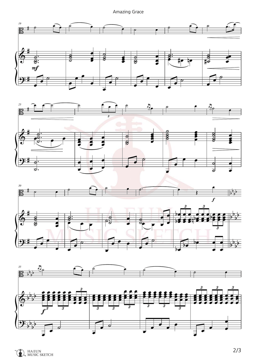 Amazing Grace Chamber Music scores gallery preview page 2