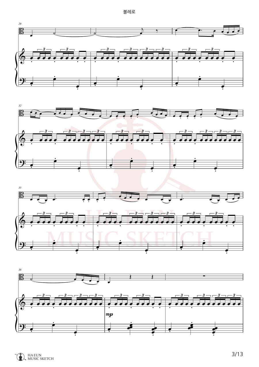 Bolero Chamber Music scores gallery preview page 3