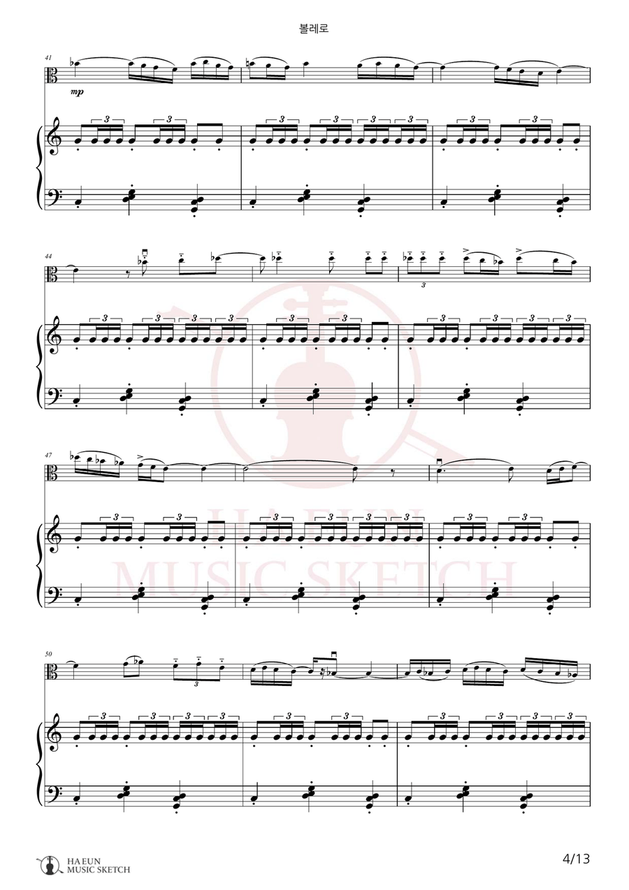 Bolero Chamber Music scores gallery preview page 4