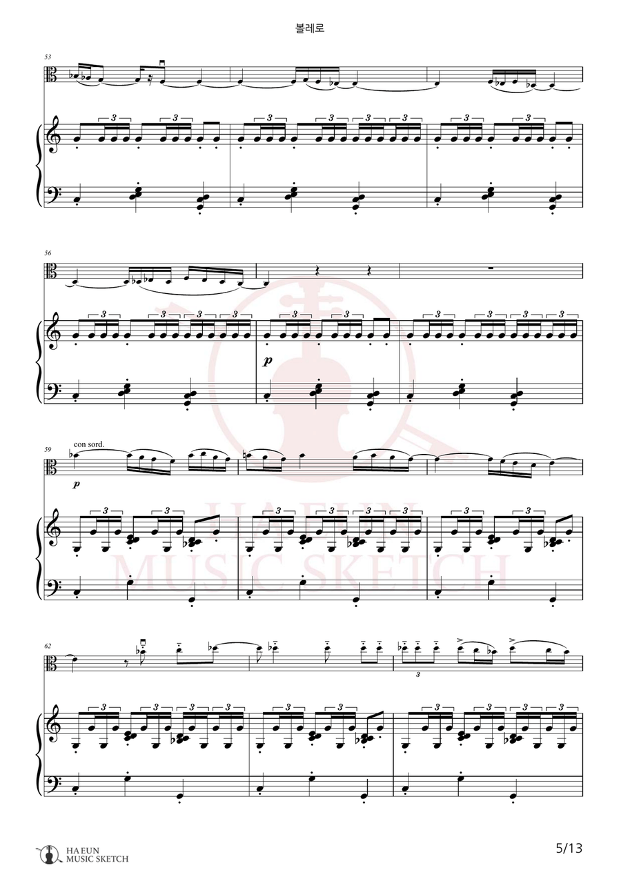 Bolero Chamber Music scores gallery preview page 5