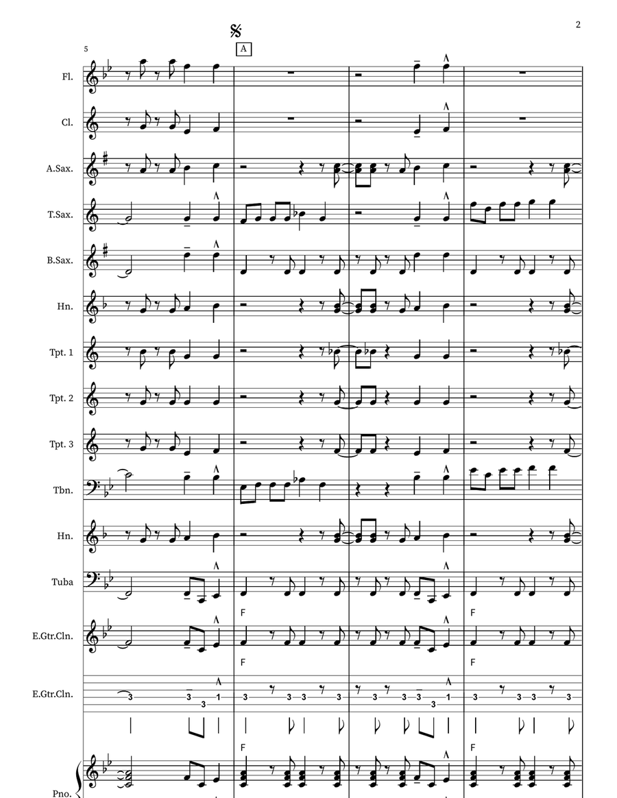 Born To Be Wild Born To Be Wild Concert Band scores gallery preview page 2