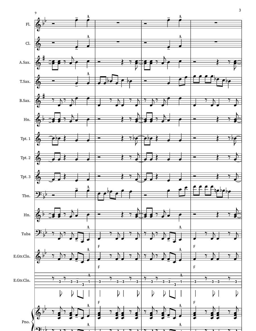 Born To Be Wild Born To Be Wild Concert Band scores gallery preview page 3
