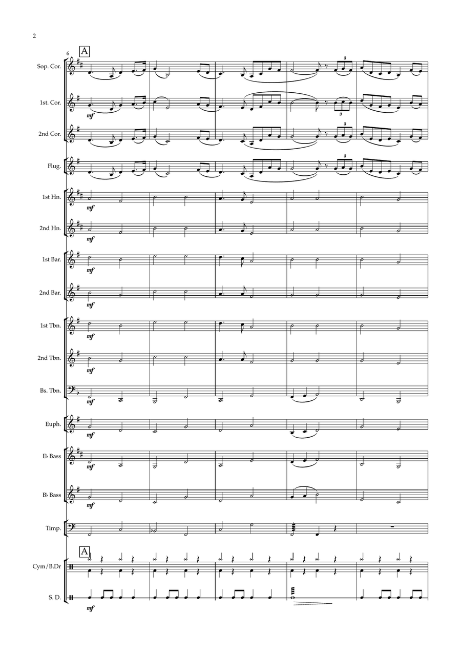 Resolute and Responsible Brass Band scores gallery preview page 2