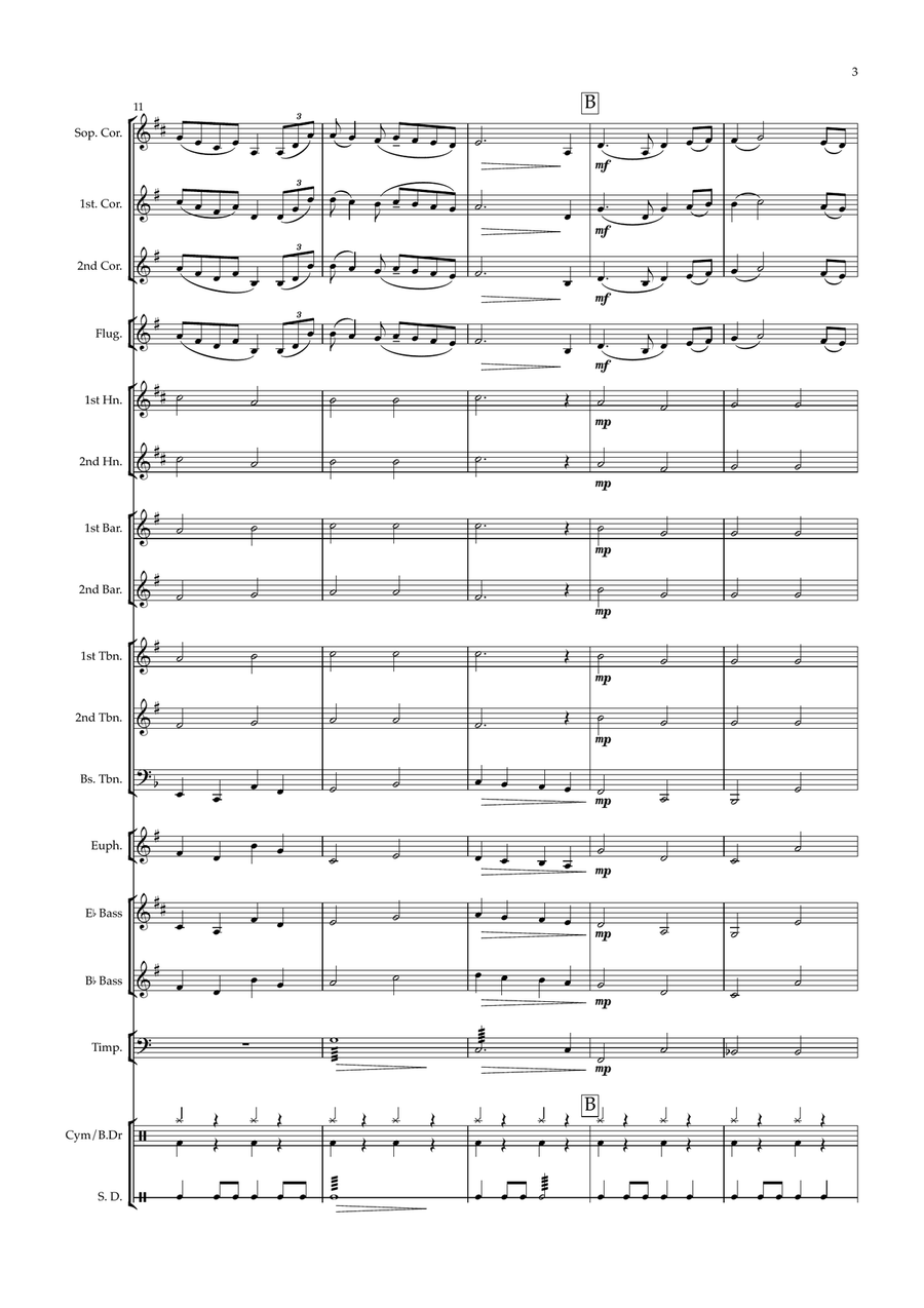 Resolute and Responsible Brass Band scores gallery preview page 3
