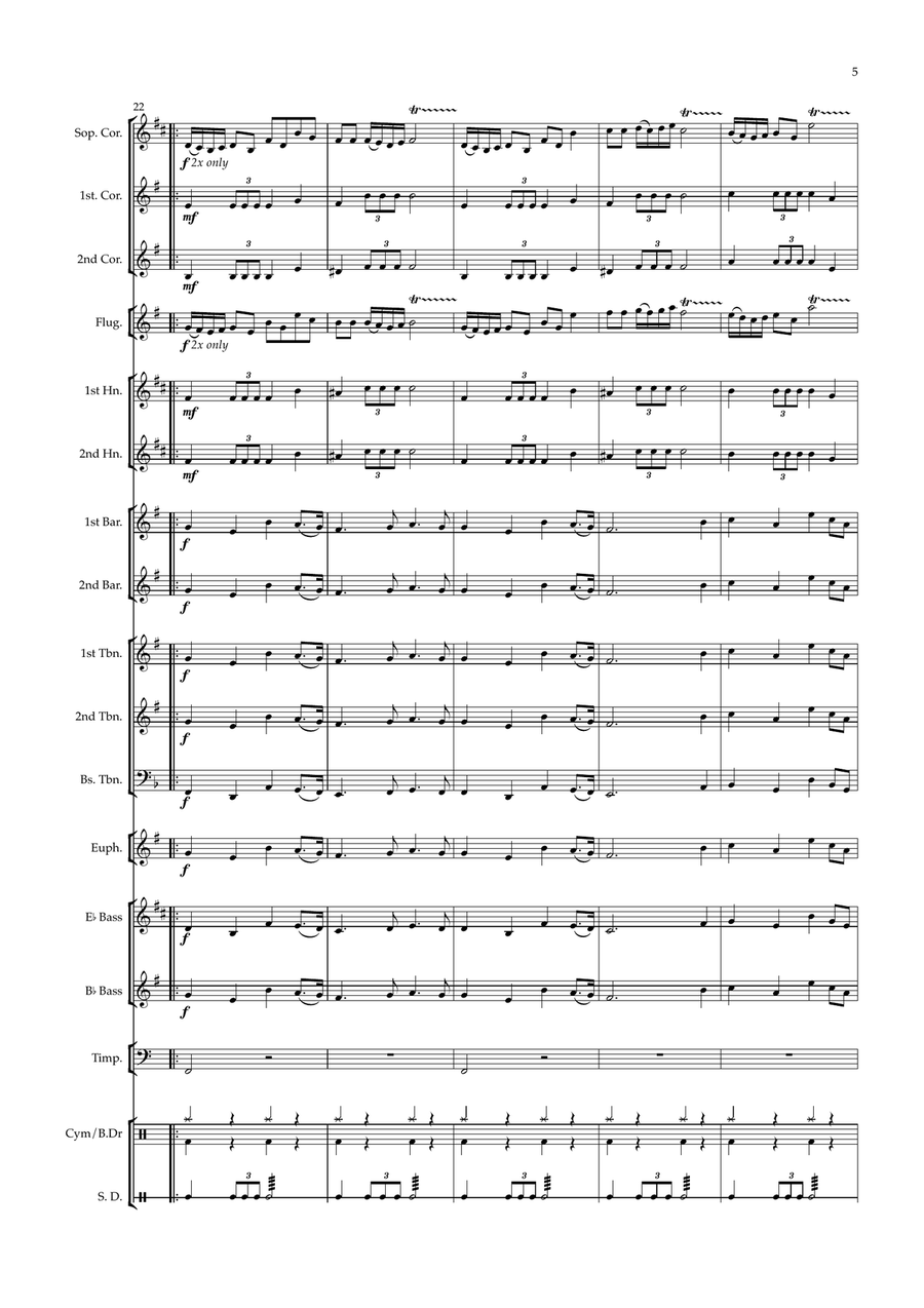 Resolute and Responsible Brass Band scores gallery preview page 5