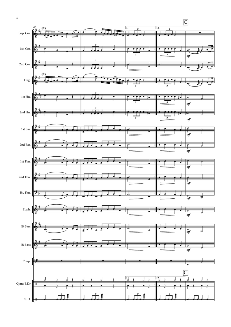 Resolute and Responsible Brass Band scores gallery preview page 6