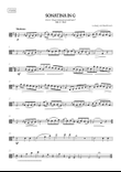 Beethoven: Sonatina in G, Anh. 5 No. 1 (Moderato & Romanze) | viola sheet music