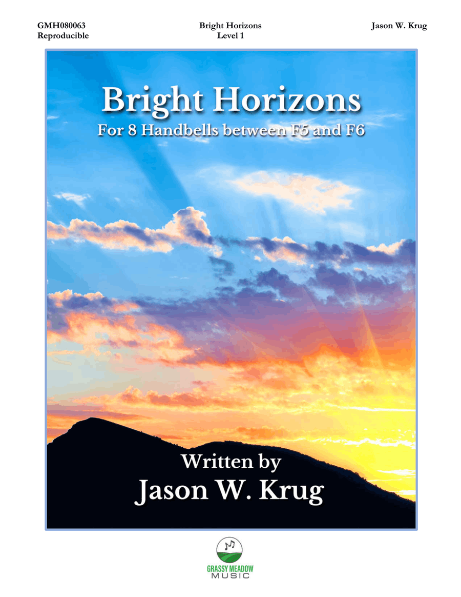 Bright Horizons for 8 handbells Handbell Choir scores gallery preview page 1