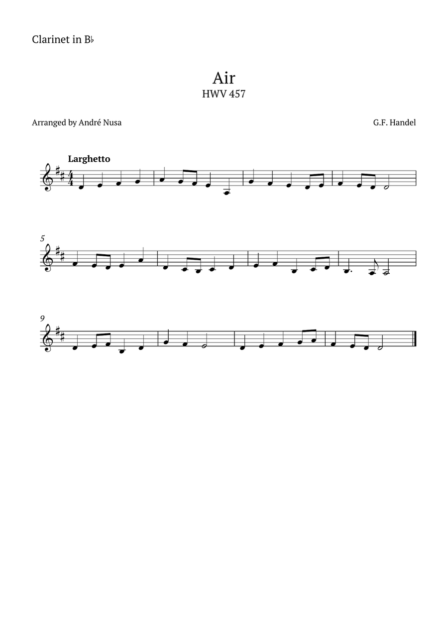 Air HWV 457 Woodwind Duet scores gallery preview page 2