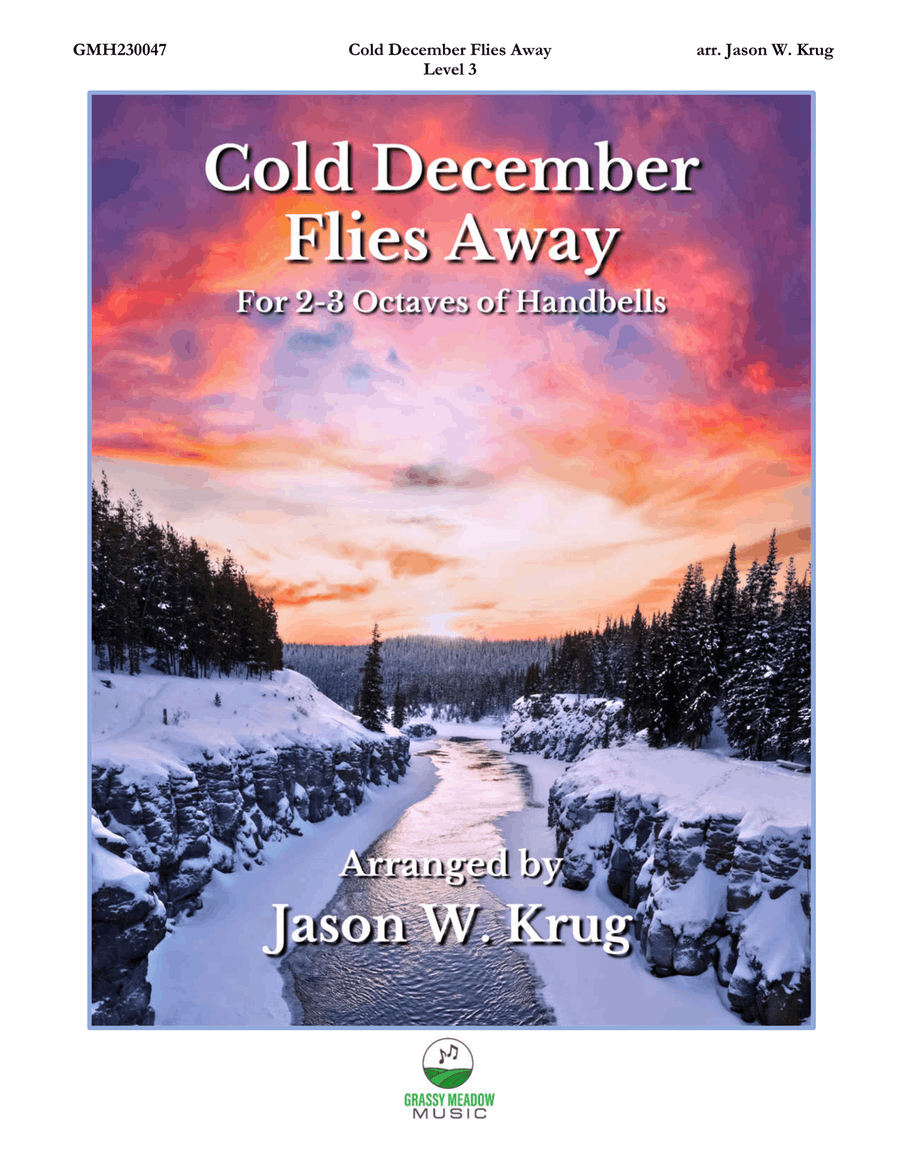 Cold December Flies Away (for 2-3 octave handbell ensemble) (site license) 3-Octaves scores gallery preview page 1