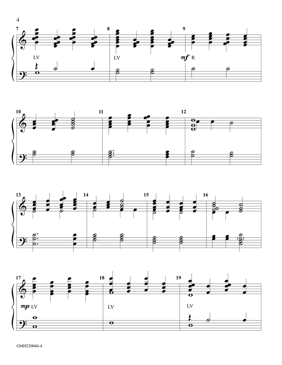 Ringing Radiance (for 2-3 octave handbell ensemble) (site license) 3-Octaves scores gallery preview page 4