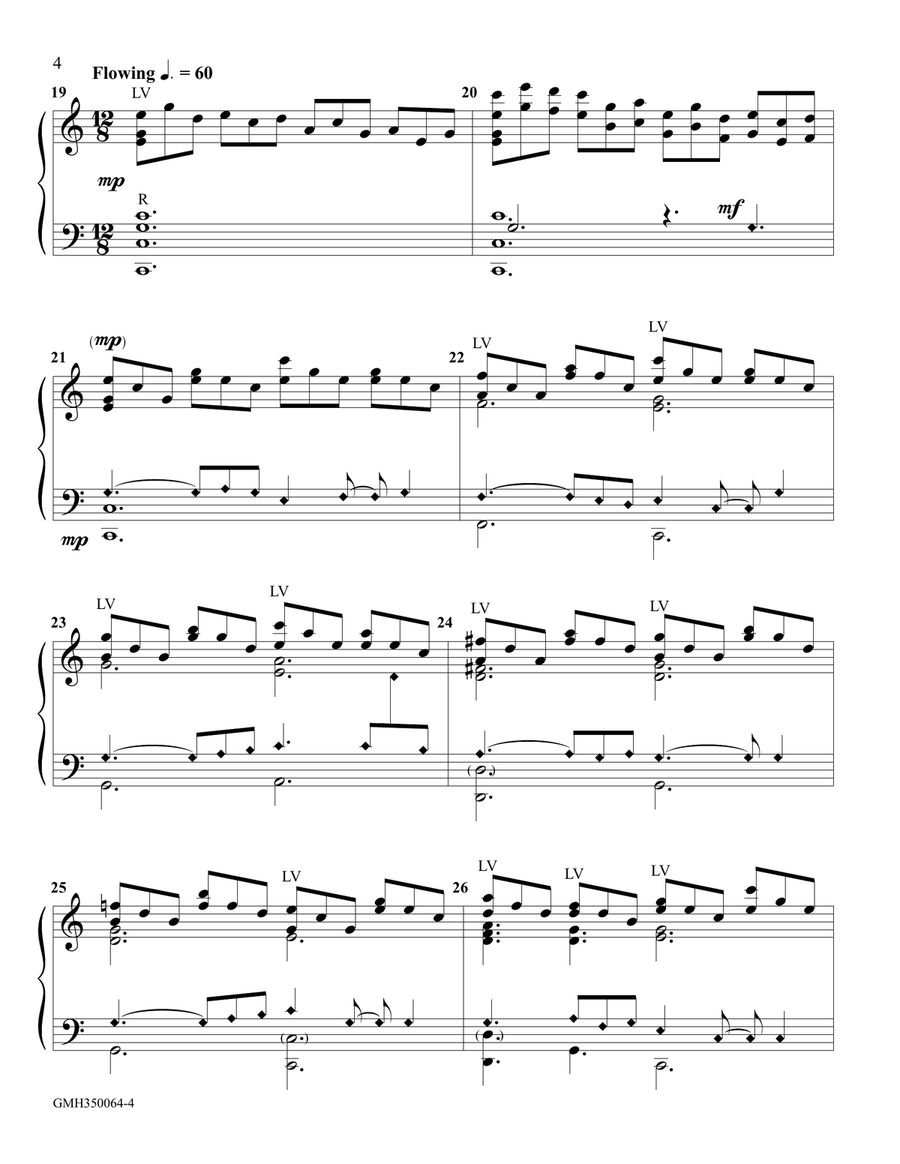 Thanksgiving Medley (for 3-5 octave handbell ensemble) (site license) 5-Octaves scores gallery preview page 4