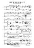 Deux Morceaux pour Flûte (ou Violon) et Alto (Two Pieces for Flute [or Violin] and Viola)