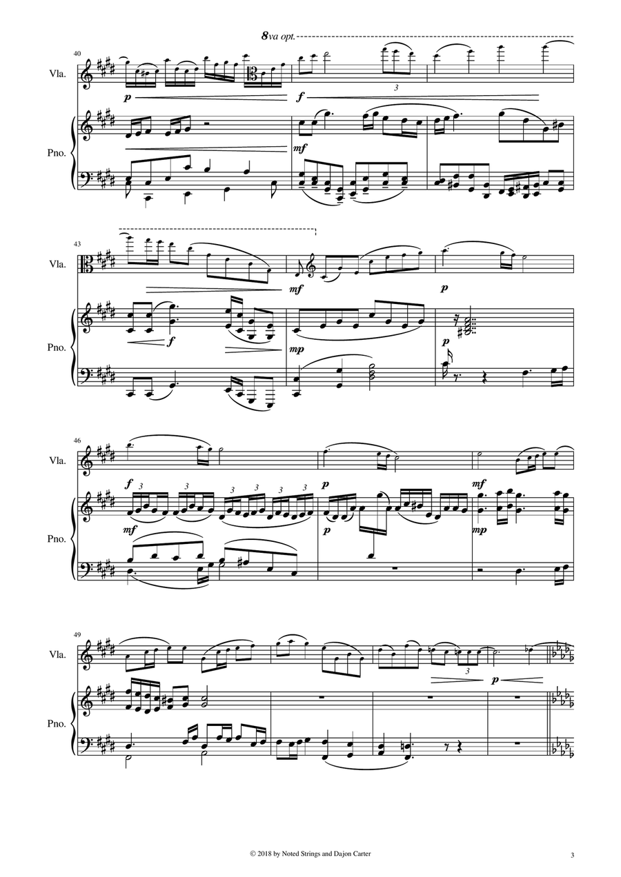 Liebestraum Chamber Music scores gallery preview page 3