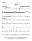 Home (arr. Tom Anderson) - Percussion