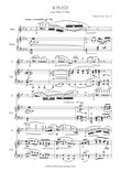 Sonate pour Flûte et Piano (Sonata for Flute and Piano) Op. 12