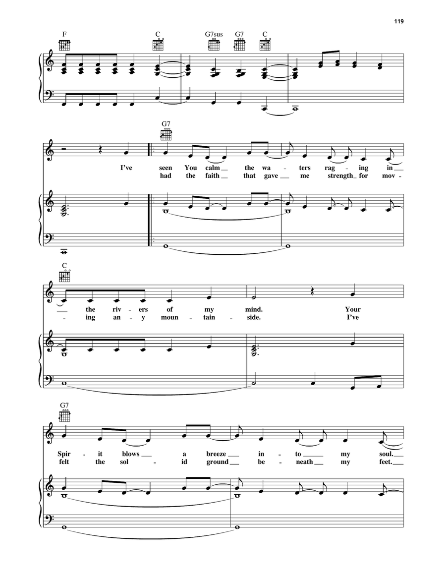 Grand Canyon Grand Canyon Piano, Vocal, Guitar scores gallery preview page 2