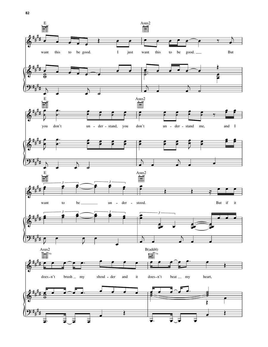 Wishing Heart Wishing Heart Piano, Vocal, Guitar scores gallery preview page 4