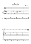 Solitude for Violin, Piano and Bass