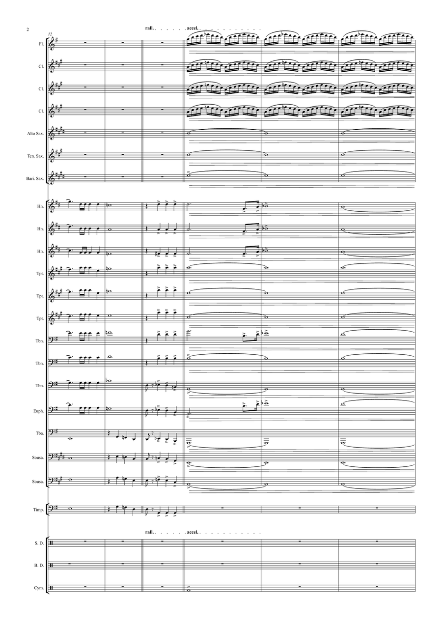 Fantastic Four First Steps Concert Band scores gallery preview page 2
