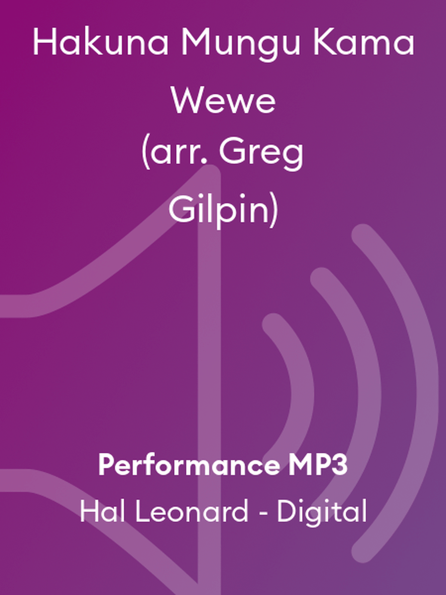 Hakuna Mungu Kama Wewe (arr. Greg Gilpin) Choir scores gallery preview page 1