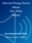 Hakuna Mungu Kama Wewe (arr. Greg Gilpin)