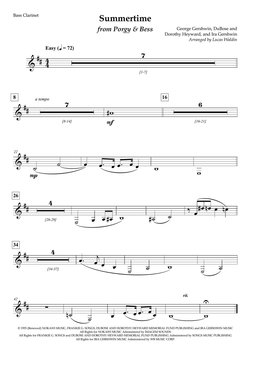 Summertime Summertime Full Orchestra scores gallery preview page 6