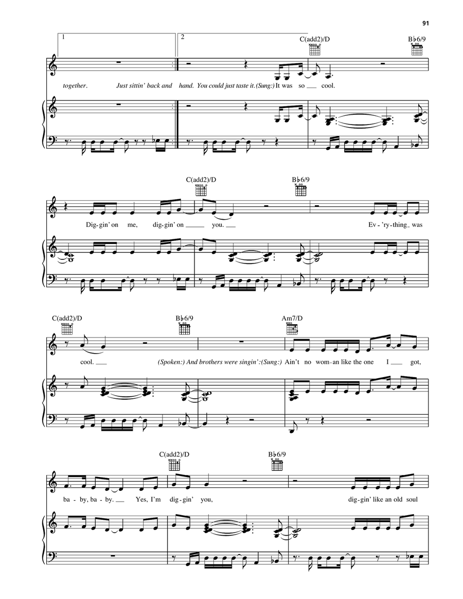 Soul Record Soul Record Piano, Vocal, Guitar scores gallery preview page 2