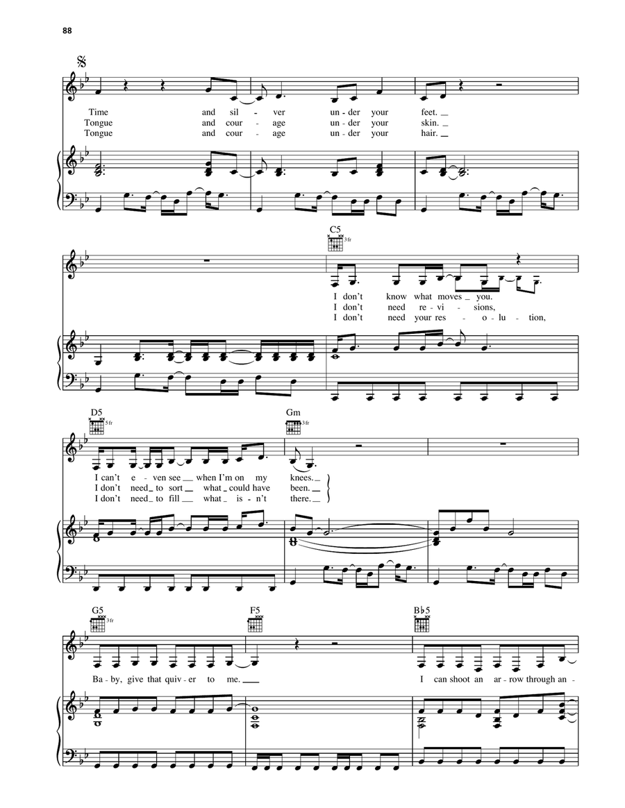 Trampoline Trampoline Piano, Vocal, Guitar scores gallery preview page 2