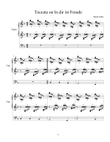 Toccata for organ on In dir ist Freude