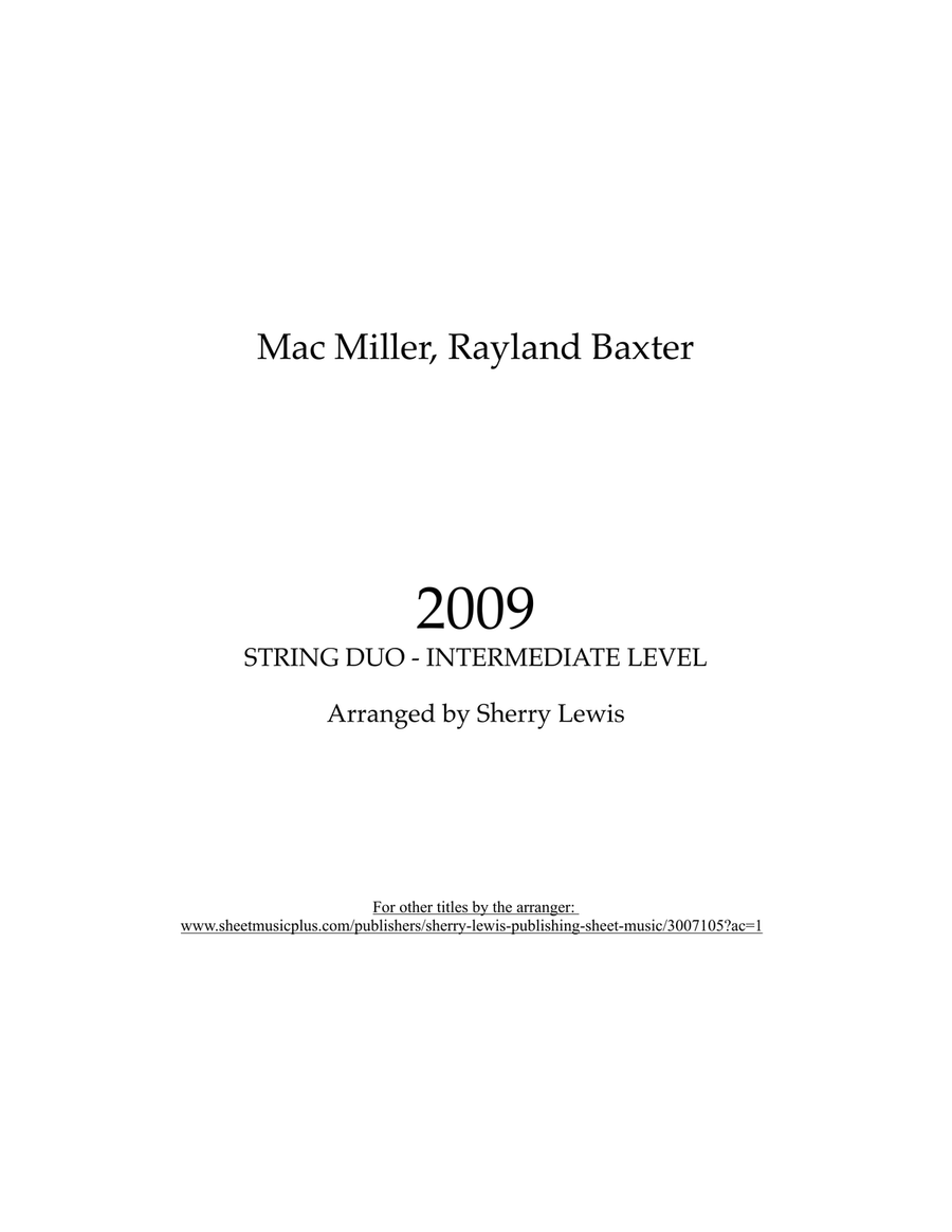 2009 2009 String Duet scores gallery preview page 2