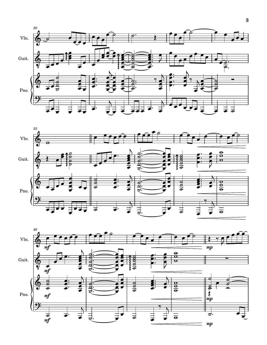 99 Visitors From Space - Score Only Small Ensemble scores gallery preview page 3