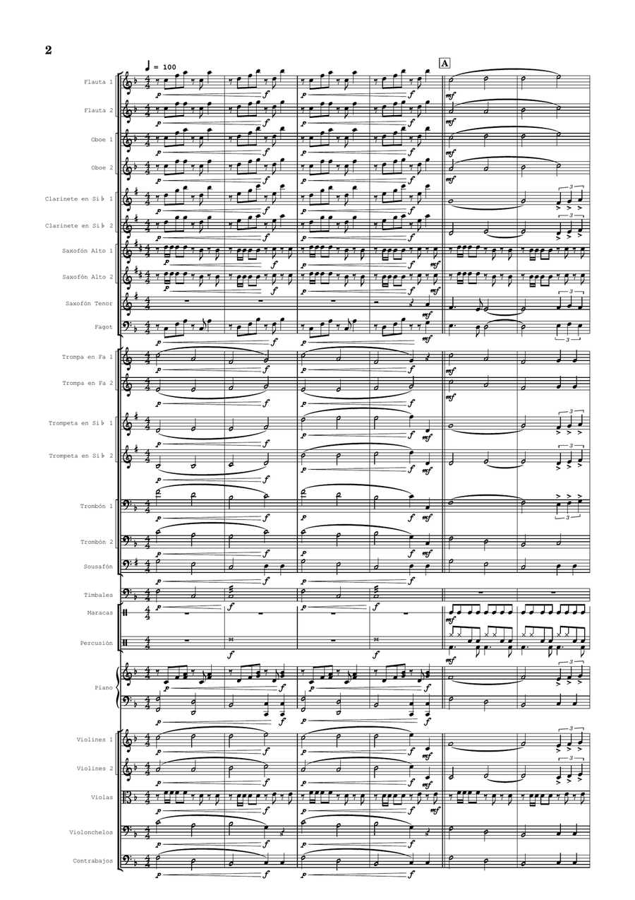 Beyond The Sea Beyond The Sea Full Orchestra scores gallery preview page 2