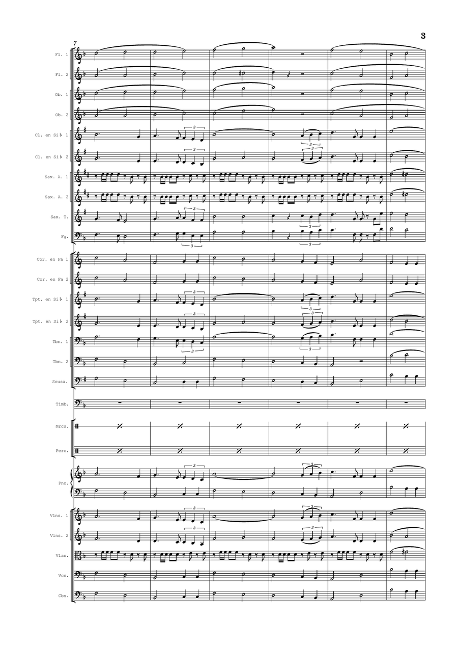 Beyond The Sea Beyond The Sea Full Orchestra scores gallery preview page 3