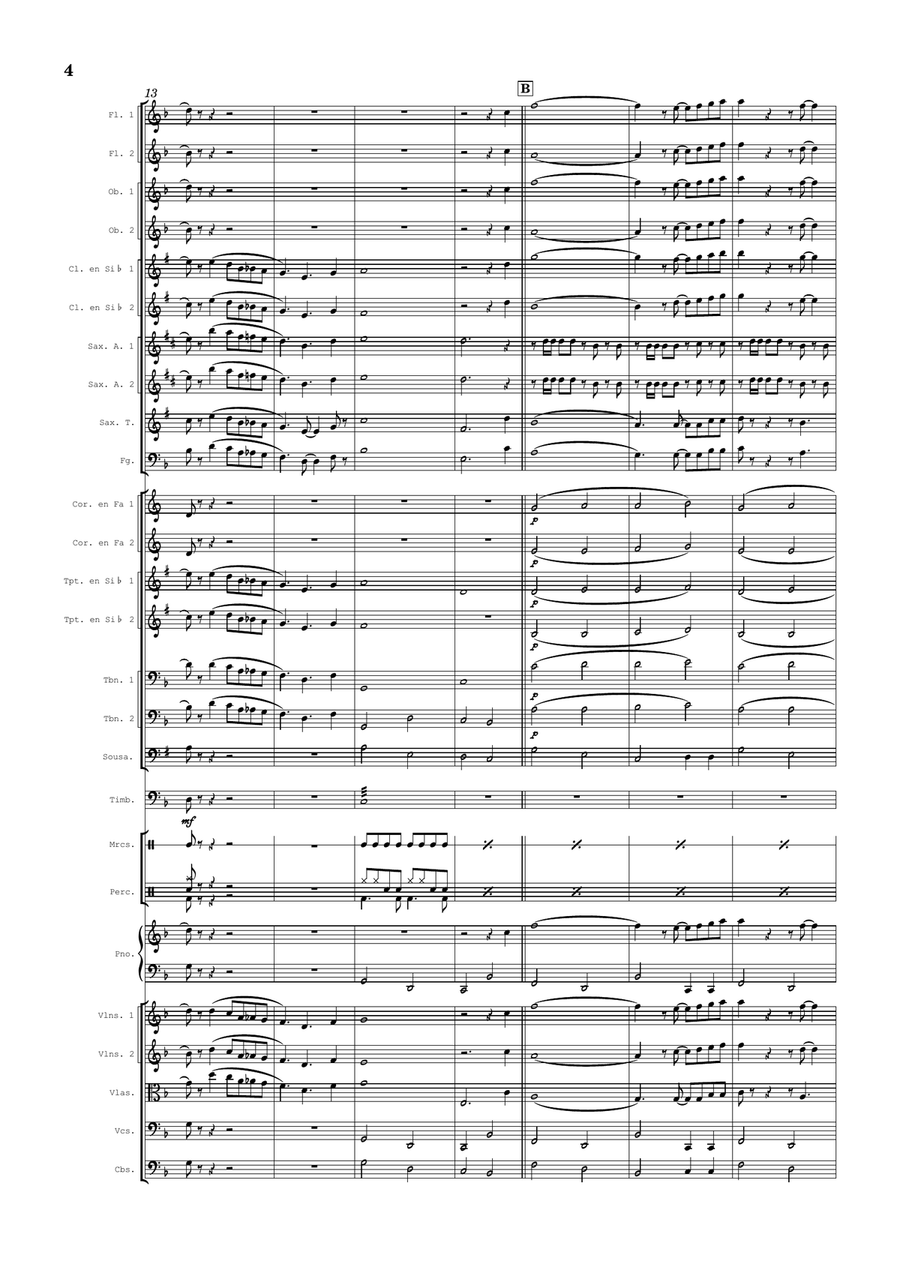 Beyond The Sea Beyond The Sea Full Orchestra scores gallery preview page 4
