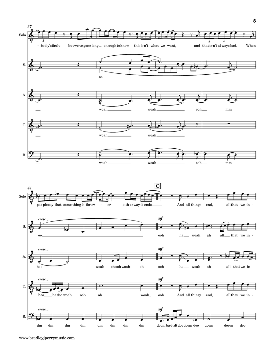 All Things End All Things End Divisi scores gallery preview page 5