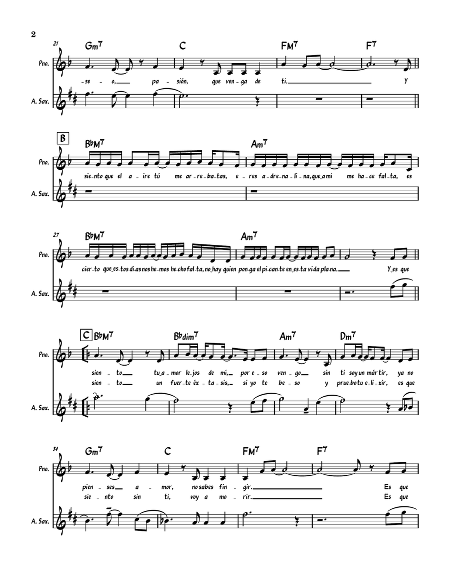 Siento Piano scores gallery preview page 2