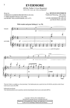 Evermore (of The Father's Love Begotten) 4-Part scores gallery preview page 3