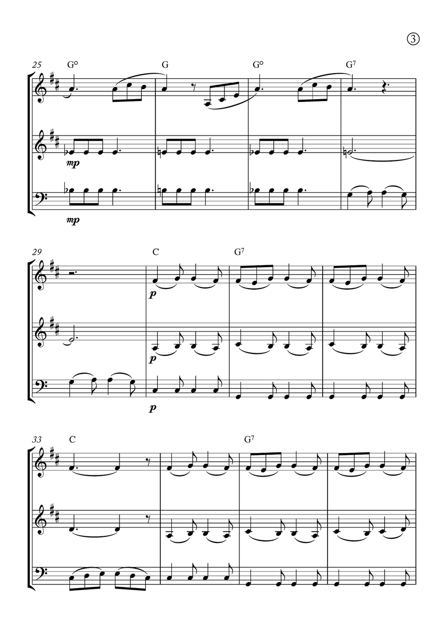 Barcarolle Brass Ensemble scores gallery preview page 3