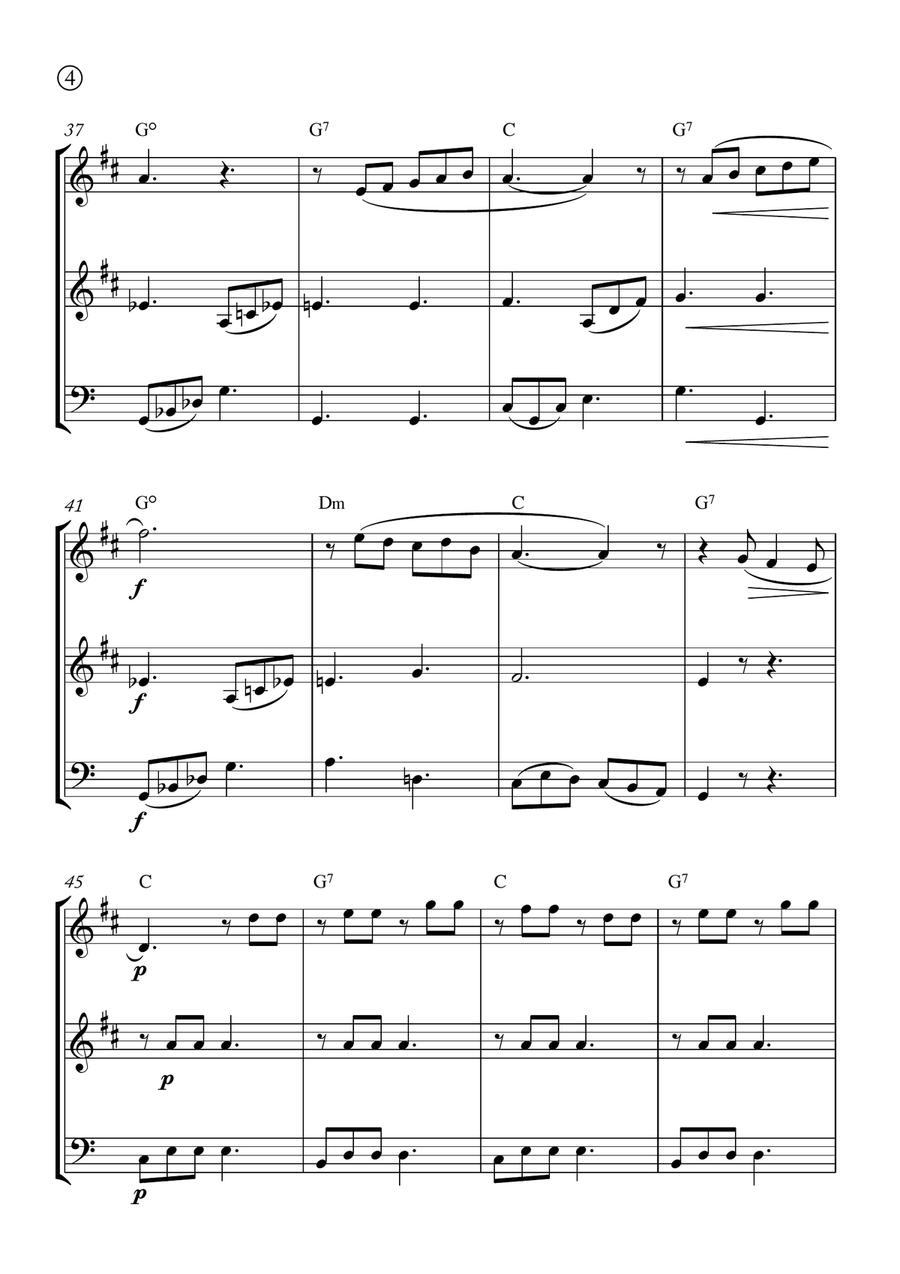 Barcarolle Brass Ensemble scores gallery preview page 4