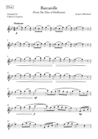 Barcarolle Woodwind Trio scores gallery preview page 6